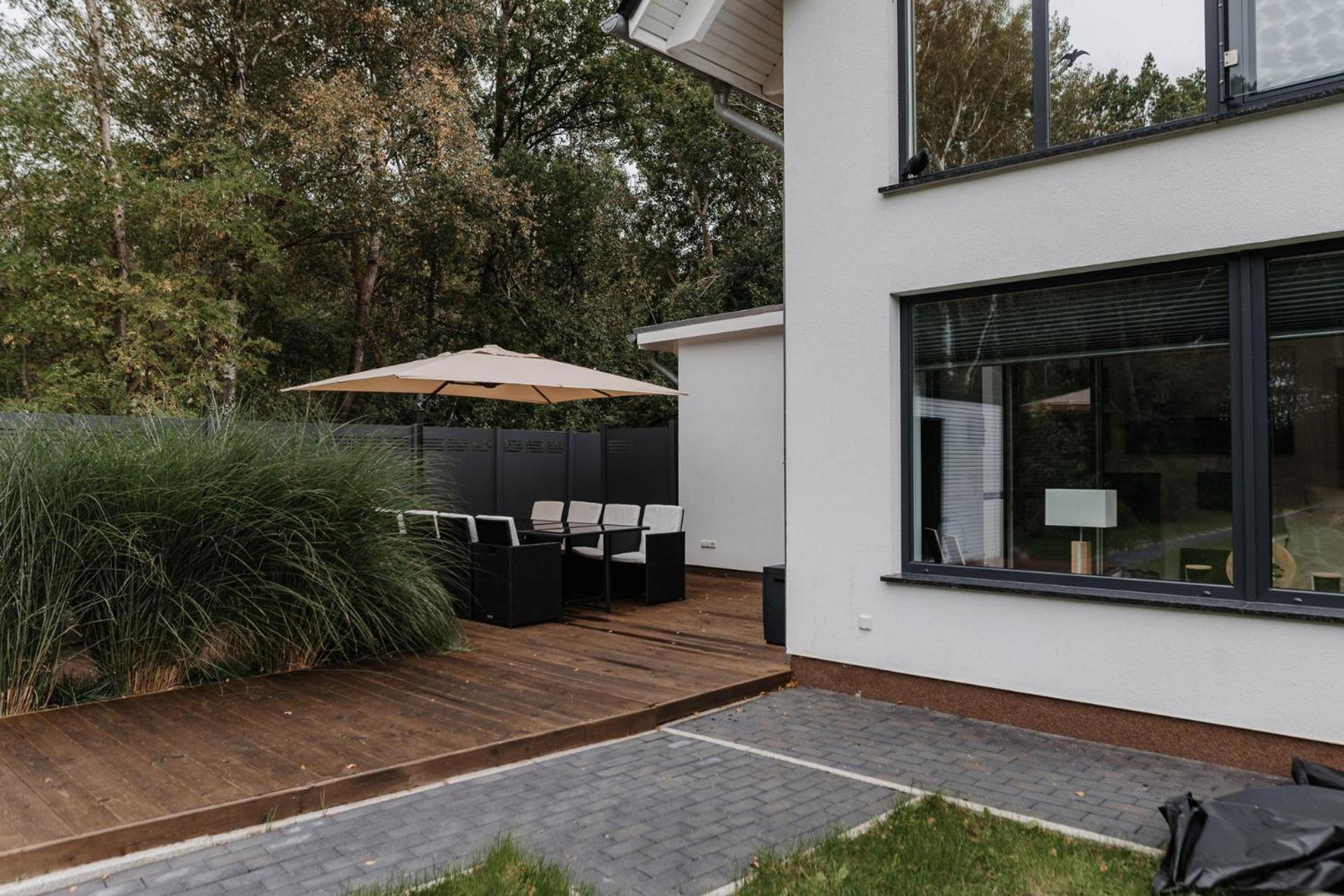 Uns Langhus Villa Fuhlendorf  Buitenkant foto